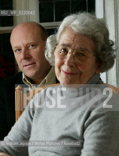 Matthew Kneale and mother Judith Kerr ..copyright©Graham Jepson/Writer Pictures/Rosebud2