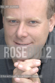 Matthew Kneale, The Edinburgh International Book Festival 2005..Copyright©Rob McDougall/Writer Pictures/Rosebud2