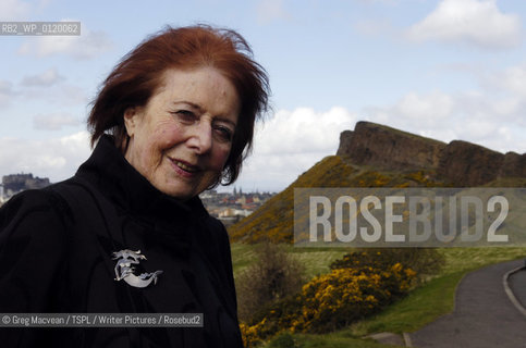 Author Alanna Knight, celebrating 40 years of writing crime novels mostly based in Edinburgh. .copyright©Greg Macvean/TSPL/Writer Pictures/Rosebud2