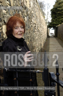 Author Alanna Knight, celebrating 40 years of writing crime novels mostly based in Edinburgh. .copyright©Greg Macvean/TSPL/Writer Pictures/Rosebud2