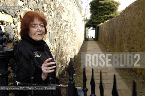 Author Alanna Knight, celebrating 40 years of writing crime novels mostly based in Edinburgh. .copyright©Greg Macvean/TSPL/Writer Pictures/Rosebud2