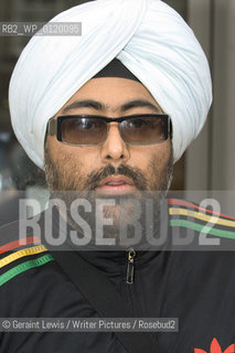 Hardeep Singh Kohli, Glaswegian Chef and journalist and writer of Indian Takeaway..Copyright©Geraint Lewis/Writer Pictures/Rosebud2