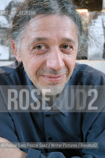 French writer Bruno Krebs at the Salon du Livre (Book Fair) in Paris, March 2006..Copyright©Pascal Saez.Pascal Saez/Writer Pictures/Rosebud2
