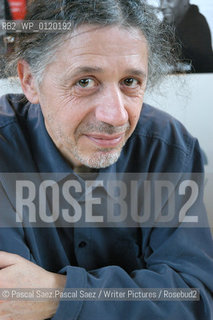 French writer Bruno Krebs at the Salon du Livre (Book Fair) in Paris, March 2006..Copyright©Pascal Saez.Pascal Saez/Writer Pictures/Rosebud2