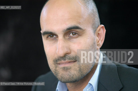 Writer Hari Kunzru at the Edinburgh International Book Festival...Copyright©Pascal Saez/Writer Pictures/Rosebud2