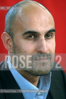 Writer Hari Kunzru at the Edinburgh International Book Festival...Copyright©Pascal Saez/Writer Pictures/Rosebud2
