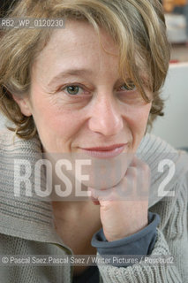 Writer Nathalie Kuperman at the Salon du Livre (Book Fair) in Paris, March 2006..Copyright©Pascal Saez.Pascal Saez/Writer Pictures/Rosebud2