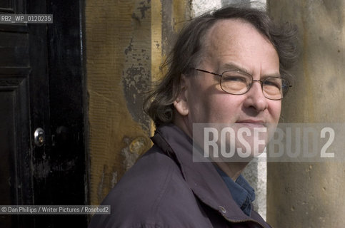 STAnza poetry festival 2010. Frank Kuppner in the Byre Theatre gardens in St Andrews...copyright©Dan Phillips/Writer Pictures/Rosebud2