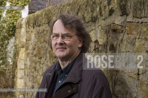 STAnza poetry festival 2010. Frank Kuppner in the Byre Theatre gardens in St Andrews...copyright©Dan Phillips/Writer Pictures/Rosebud2
