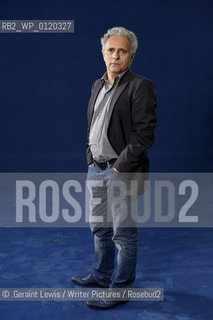 Hanif Kureishi, writer and author, at the Edinburgh International Book Festival, 24/08/2010..©.Geraint Lewis/Writer Pictures/Rosebud2