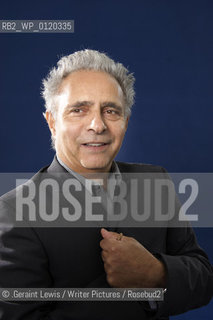 Hanif Kureishi, writer and author, at the Edinburgh International Book Festival, 24/08/2010..©.Geraint Lewis/Writer Pictures/Rosebud2