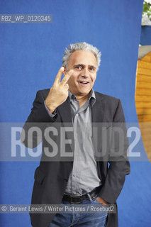 Hanif Kureishi, writer and author, at the Edinburgh International Book Festival, 24/08/2010..©.Geraint Lewis/Writer Pictures/Rosebud2