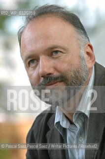 Russian writer Andrey Kurkov, author of Death and the Penguin and A Matter of Death and Life, at the Edinburgh International Book Festival 2005...Copyright©Pascal Saez.Pascal Saez/Writer Pictures/Rosebud2