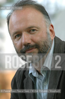 Russian writer Andrey Kurkov, author of Death and the Penguin and A Matter of Death and Life, at the Edinburgh International Book Festival 2005...Copyright©Pascal Saez.Pascal Saez/Writer Pictures/Rosebud2