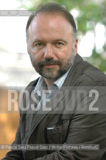Russian writer Andrey Kurkov, author of Death and the Penguin and A Matter of Death and Life, at the Edinburgh International Book Festival 2005...Copyright©Pascal Saez.Pascal Saez/Writer Pictures/Rosebud2