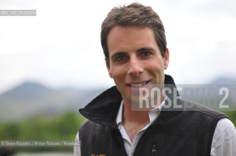 Mark Beaumont (born 11 January 1983) is a record-breaking long-distance Scottish cyclist. He holds the recod for cycling round the world, completing his 18,297 miles (29,446 km) route on 15 February 2008, having taken 194 days and 17 hours. Pictured at the Keswick Mountain Festival 2009..copyright©Steve Razzetti/Writer Pictures/Rosebud2