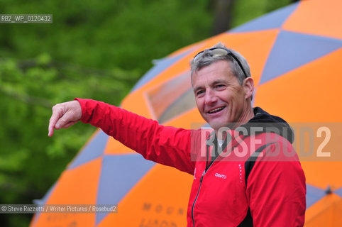 Paul Rose, the expedition leader and co-presenter of the BBC television series, Oceans, is a polar guide, professional diver, mountaineer, engineer and yacht skipper. He was the base commander of the British Antarctic Survey, and was awarded both the Queens Polar Medal and the US Polar Medal. Pictured at the Keswick Mountain Festival 2009..copyright©Steve Razzetti/Writer Pictures/Rosebud2
