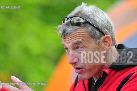 Paul Rose, the expedition leader and co-presenter of the BBC television series, Oceans, is a polar guide, professional diver, mountaineer, engineer and yacht skipper. He was the base commander of the British Antarctic Survey, and was awarded both the Queens Polar Medal and the US Polar Medal. Pictured at the Keswick Mountain Festival 2009..copyright©Steve Razzetti/Writer Pictures/Rosebud2