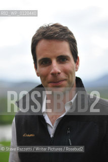 Mark Beaumont (born 11 January 1983) is a record-breaking long-distance Scottish cyclist. He holds the recod for cycling round the world, completing his 18,297 miles (29,446 km) route on 15 February 2008, having taken 194 days and 17 hours.Pictured at the Keswick Mountain Festival 2009..copyright©Steve Razzetti/Writer Pictures/Rosebud2
