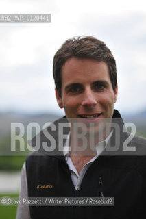 Mark Beaumont (born 11 January 1983) is a record-breaking long-distance Scottish cyclist. He holds the recod for cycling round the world, completing his 18,297 miles (29,446 km) route on 15 February 2008, having taken 194 days and 17 hours.Pictured at the Keswick Mountain Festival 2009..copyright©Steve Razzetti/Writer Pictures/Rosebud2