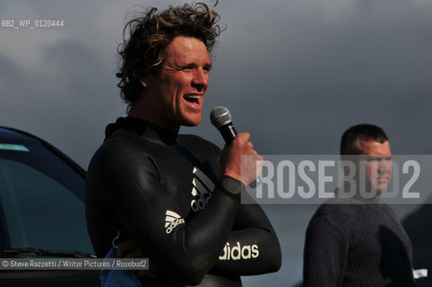 James Cracknell, OBE (born 5 May 1972) is a British rowing champion and double Olympic gold medalist and adventurer. Pictured at the Keswick Mountain Festival 2009..copyright©Steve Razzetti/Writer Pictures/Rosebud2