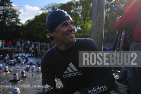 James Cracknell, OBE (born 5 May 1972) is a British rowing champion and double Olympic gold medalist and adventurer. Pictured at the Keswick Mountain Festival 2009..copyright©Steve Razzetti/Writer Pictures/Rosebud2