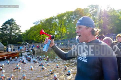 James Cracknell, OBE (born 5 May 1972) is a British rowing champion and double Olympic gold medalist and adventurer. Pictured at the Keswick Mountain Festival 2009..copyright©Steve Razzetti/Writer Pictures/Rosebud2