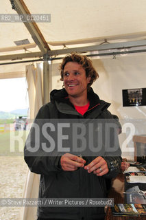 James Cracknell, OBE (born 5 May 1972) is a British rowing champion and double Olympic gold medalist and adventurer. Pictured at the Keswick Mountain Festival 2009..copyright©Steve Razzetti/Writer Pictures/Rosebud2