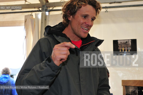 James Cracknell, OBE (born 5 May 1972) is a British rowing champion and double Olympic gold medalist and adventurer. Pictured at the Keswick Mountain Festival 2009..copyright©Steve Razzetti/Writer Pictures/Rosebud2