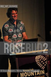 James Cracknell, OBE (born 5 May 1972) is a British rowing champion and double Olympic gold medalist and adventurer. Pictured at the Keswick Mountain Festival 2009..copyright©Steve Razzetti/Writer Pictures/Rosebud2