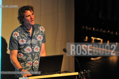 James Cracknell, OBE (born 5 May 1972) is a British rowing champion and double Olympic gold medalist and adventurer. Pictured at the Keswick Mountain Festival 2009..copyright©Steve Razzetti/Writer Pictures/Rosebud2