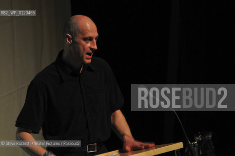 Graeme Obree (born 11 September 1965)[1] is a Scottish racing cyclist who twice broke the world hour record.  Pictured at the Keswick Mountain Festival 2009..copyright©Steve Razzetti/Writer Pictures/Rosebud2