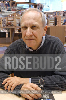 French writer Denis Labayle at the Salon du Livre (Book Fair) in Paris, March 2006 ..Copyright©Pascal Saez.Pascal Saez/Writer Pictures/Rosebud2