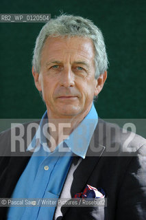 British writer and historian Robert Lacey at the Edinburgh International Book Festival...Copyright©Pascal Saez/Writer Pictures/Rosebud2