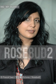 Indian-born british writer Nikita Lalwani, author of Gifted, at the Edinburgh International Book Festival 2007. ..Copyright©Pascal Saez/Writer Pictures/Rosebud2