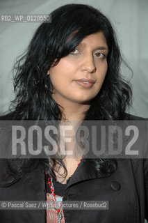 Indian-born british writer Nikita Lalwani, author of Gifted, at the Edinburgh International Book Festival 2007. ..Copyright©Pascal Saez/Writer Pictures/Rosebud2