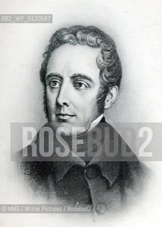 Alphonse Marie Louis de Lamartine.French..Copyright©NMG/Writer Pictures/Rosebud2