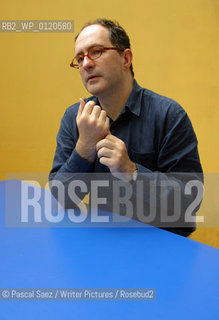 Writer John Lanchester at the Edinburgh International Book Festival 2007. ..Copyright©Pascal Saez/Writer Pictures/Rosebud2