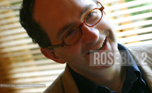 Writer John Lanchester at the Edinburgh International Book Festival 2007. ..Copyright©Pascal Saez/Writer Pictures/Rosebud2