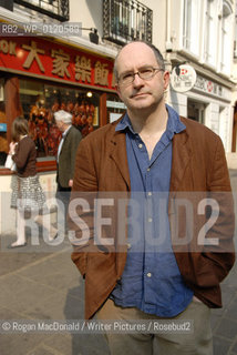 Author, John Lanchester in China Town, central London, England..©Rogan MacDonald/Writer Pictures/Rosebud2
