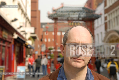 Author, John Lanchester in China Town, central London, England..©Rogan MacDonald/Writer Pictures/Rosebud2