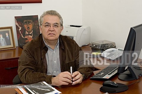 Mexican writer and poet Eduardo Langagne...Copyright©Eduardo Langagne/Writer Pictures/Rosebud2