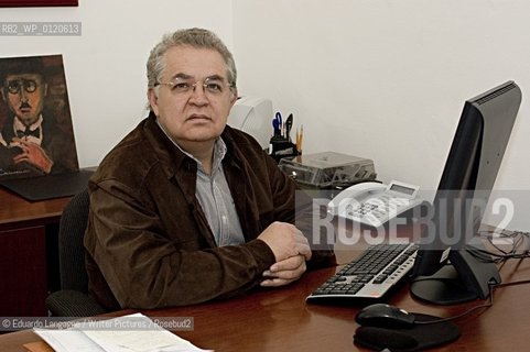 Mexican writer and poet Eduardo Langagne...Copyright©Eduardo Langagne/Writer Pictures/Rosebud2