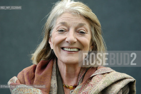 Writer Jane Lapotaire at the Edinburgh International Book Festival 2007. ..Copyright©Pascal Saez/Writer Pictures/Rosebud2