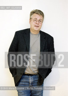 Swedish Crime Writer Stieg Larsson photographed in November 2004..copyright©Britt-Marie Trensmar/Writer Pictures/Rosebud2