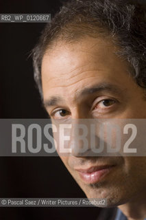 Poet and writer James Lasdun, author of Seven Lies, at the Edinburgh International Book Festival...Copyright©Pascal Saez/Writer Pictures/Rosebud2