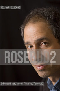 Poet and writer James Lasdun, author of Seven Lies, at the Edinburgh International Book Festival...Copyright©Pascal Saez/Writer Pictures/Rosebud2