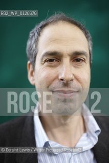 James Lasdun, author, writer and winner of The National Short Story Prize .The Writer of Its Beginning To Hurt at The Edinburgh International Book Festival 2009..copyright©Geraint Lewis/Writer Pictures/Rosebud2