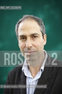 James Lasdun, author, writer and winner of The National Short Story Prize .The Writer of Its Beginning To Hurt at The Edinburgh International Book Festival 2009..copyright©Geraint Lewis/Writer Pictures/Rosebud2