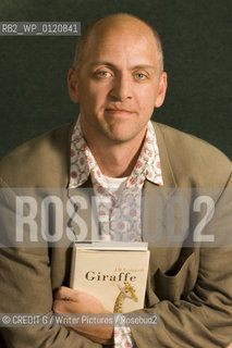 J M Ledgard,Scotish author, wrote the book Giraffe..©CREDIT G/Writer Pictures/Rosebud2